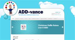 Desktop Screenshot of add-vance.org